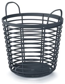 Kôš s ušami, priemer 43 cm, antracit