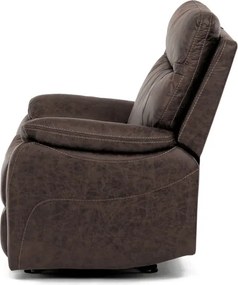 Polohovacie kreslo hnedé TV-4092 BR3