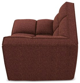 Vínovočervený modul pohovky Kalai – Makamii