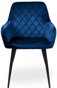 Jedálenská stolička HAVANA VELVET granátová