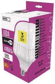 EMOS Žiarovka LED Classic T140, E27, 46 W, neutrálna biela / denné svetlo