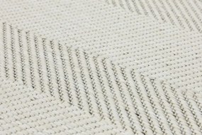 Obojstranný koberec BRUSSELS 205852/10030 sivý / krémový