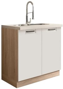 Skrinka do kuchyne Favorit 12d Sonoma/White