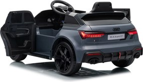 Detské elektrické autíčko Audi RS6 Avant GT sivá