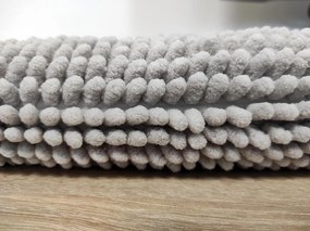 Kúpeľňová predložka LOOP - 50x80 cm - šedá