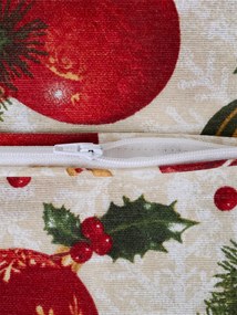 Vianočná obliečka na vankúš Zimná slávnosť - 40 × 40 cm