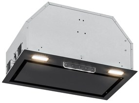 Klarstein Camila, vstavaný digestor, 52 cm, 397 m³/h, LED, dotyková plocha, nehrdzavejúca oceľ