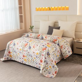 Prehoz na posteľ WILDFLOWERS, farebný Rozmer: 220 x 240 cm