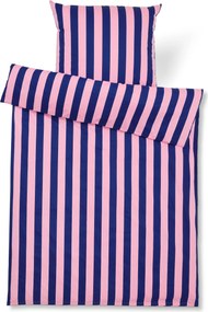 Posteľná bielizeň z perkálu, modrá, štandardná veľkosť