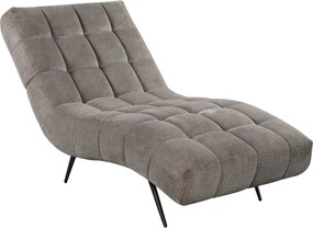 XXXLutz RELAXAČNÉ LEŽADLO, textil, sivá MID.YOU - Kreslá - 001458005301