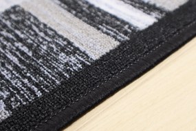 Berfin Dywany, Protišmykový behúň na mieru Zel 1016 Silver (Grey), šíre 120 cm, šedá, chodba / predsieň