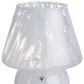 MISS MARBLE LED Lampa 21 cm - biela