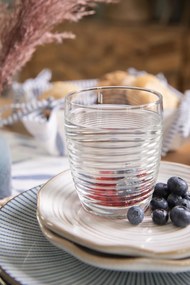 Vrúbkovaná pohár na nápoje - 300ml