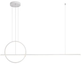 Redo 01-1734 - LED Stmievateľný luster na lanku GIOTTO LED/46W/230V biela UN1305