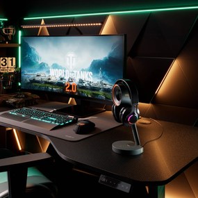 Stojan na slúchadlá World of Tanks RGB