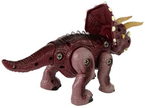 Lean Toys Šróbovací dinosaurus s príslušenstvom – diaľkové ovládanie
