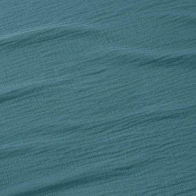 Goldea mušelínová obliečka na vankúš - petrolejová 30 x 50 cm