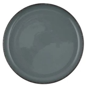 16-dielna jedálenská súprava, sivá/porcelán