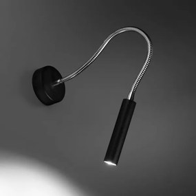 Sollux SL.0910 - Flexibilná lampička AXIL 1xG9/12W/230V čierna