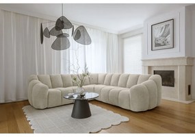 Béžová rohová pohovka Shell – Miuform