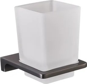 RAV SLEZÁK Nil držiak pohárov vrátane poháremetal grey NLA0201MG