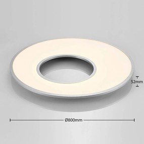 Stropné LED svietidlo Durun CCT okrúhle 80 cm