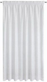 ZÁCLONA NA PÁSKE REBECCA 350X250 CM BIELA