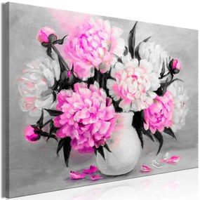 Artgeist Obraz - Fragrant Colours (1 Part) Wide Pink Veľkosť: 30x20, Verzia: Na talianskom plátne