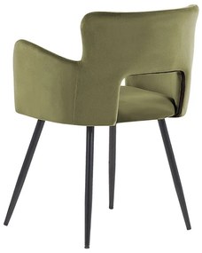 Set 2 ks jedálenských stoličiek Shelba (olivovo zelená) . Vlastná spoľahlivá doprava až k Vám domov. 1075756