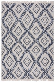 Flair Rugs koberce Kusový koberec Deuce Alix Recycled Rug Navy - 80x150 cm