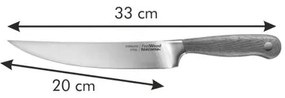 Tescoma Nôž porciovací FEELWOOD, 20 cm, 20 cm
