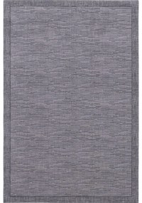 Tmavosivý vlnený koberec 133x180 cm Linea – Agnella