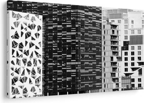 Obraz čiernobiele architektúry (90x60 cm)