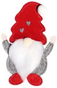 Puzdro na príbor SANTA GNOME červené, 1 ks
