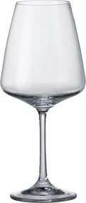 BOHEMIA CORVUS POHÁR NA VÍNO 450 ML SADA 6 KS