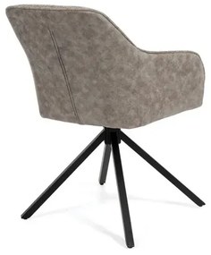 Jedálenská stolička LOREN sivá