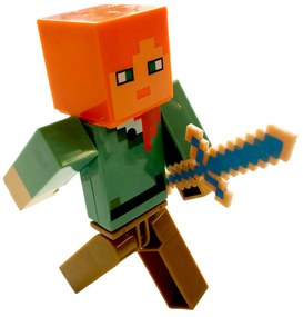 Toybit Kolekcia figúrok Minecraft Alex a Golem súprava 7 ks