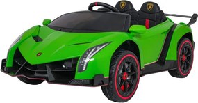 Elektrické autíčko Lamborghini Veneno zelené
