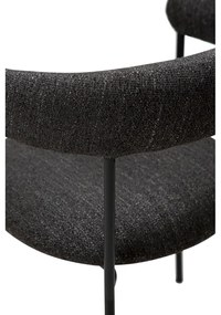 Antracitové kreslo Plenti – DAN-FORM Denmark