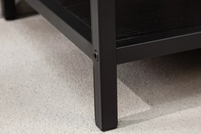 Polica Slim Line 115x80cm čierny jaseň