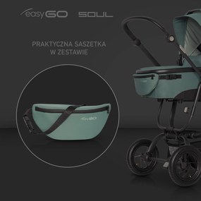 Hlboký kočík 1v1 EasyGo Soul Pearl