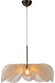 Markslöjd 108661 - Luster na lanku STYRKA 1xE27/40W/230V pr. 75 cm béžová ML1467