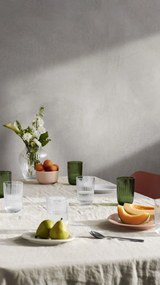 KÄHLER Pohár na vodu Hammershøi Clear 370 ml – set 4 ks