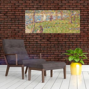 Obraz - Georges Seurat, Study for "La Grande Jatte", reprodukcia (120x50 cm)