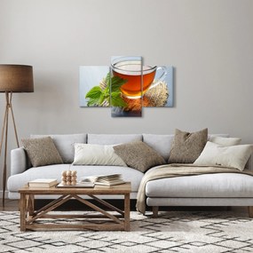 Obraz šálky s čajom (90x60 cm)