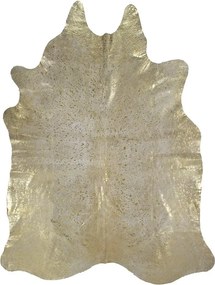 Zlatý koberec z hovädzej kože Gold Cow - 150*250*0,3cm