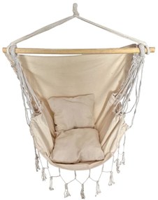 Hojdacie kreslo Hamak I béžové