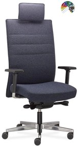 RIM Záťažová kancelárska stolička FUTURA 150 FU 3121 čalúnenie FAME, STEP, OCEANIC