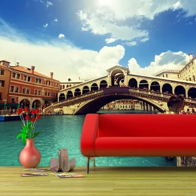 Sablio Tapeta Ponte di Rialto - 125x75 cm