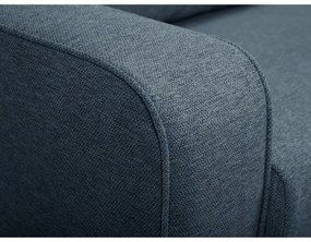 Modrá rozkladacia pohovka 160 cm Come – Bobochic Paris